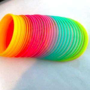 Rainbow slinky fidget